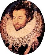 Portrait of Sir Walter Raleigh, Nicholas Hilliard